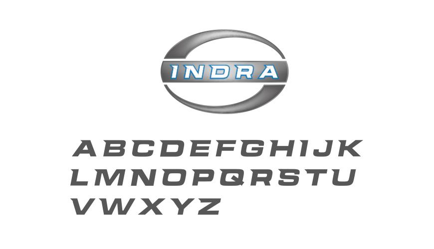 INDRA - Font Design
