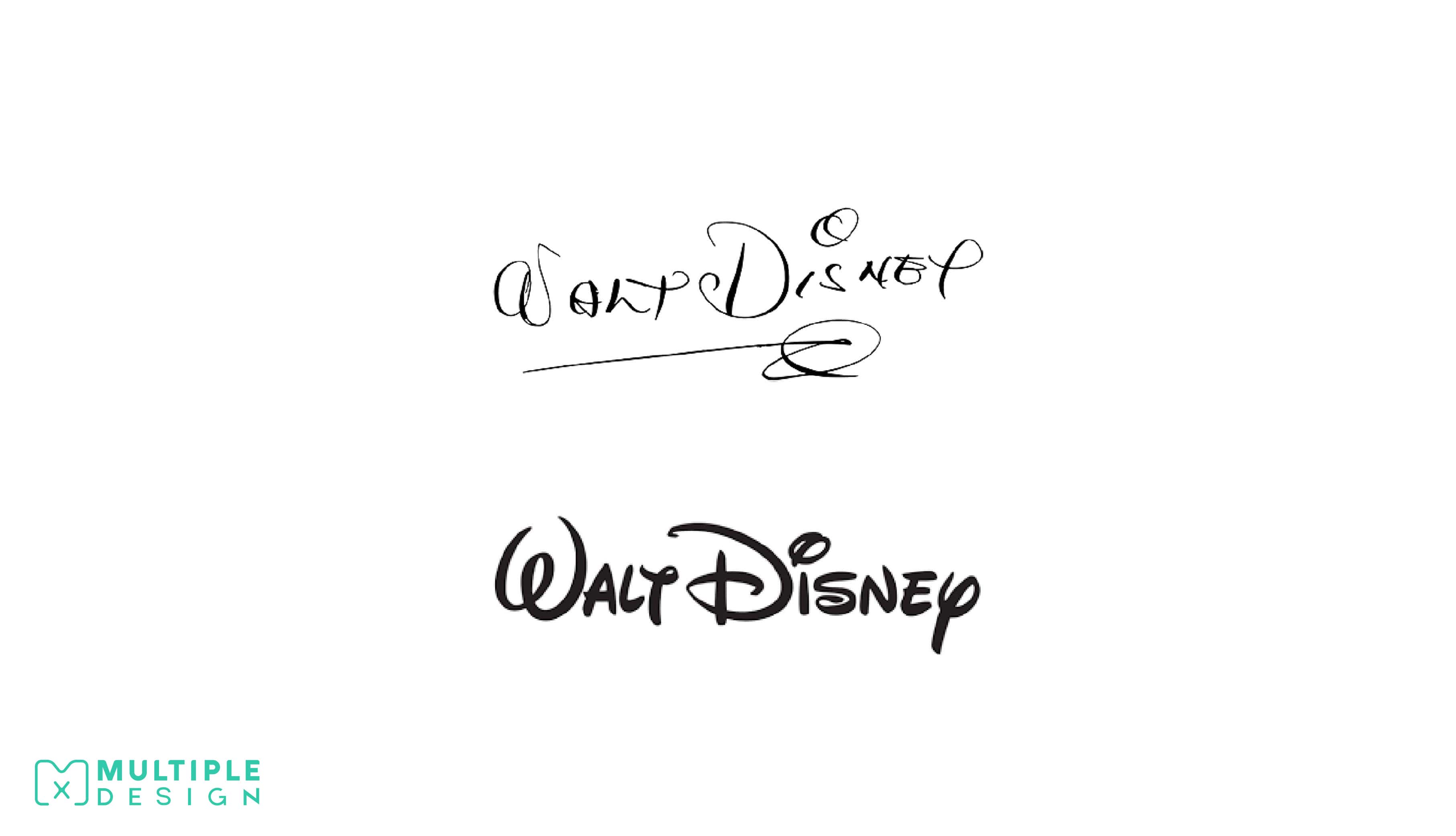 walt disney signature logo