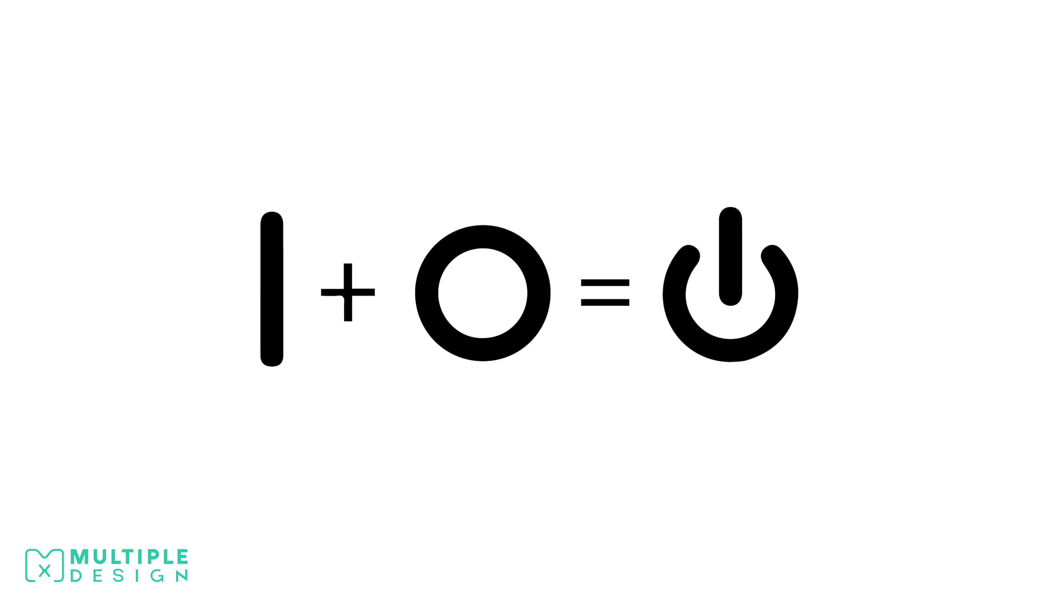 Power On/Off Symbol 1 and 0