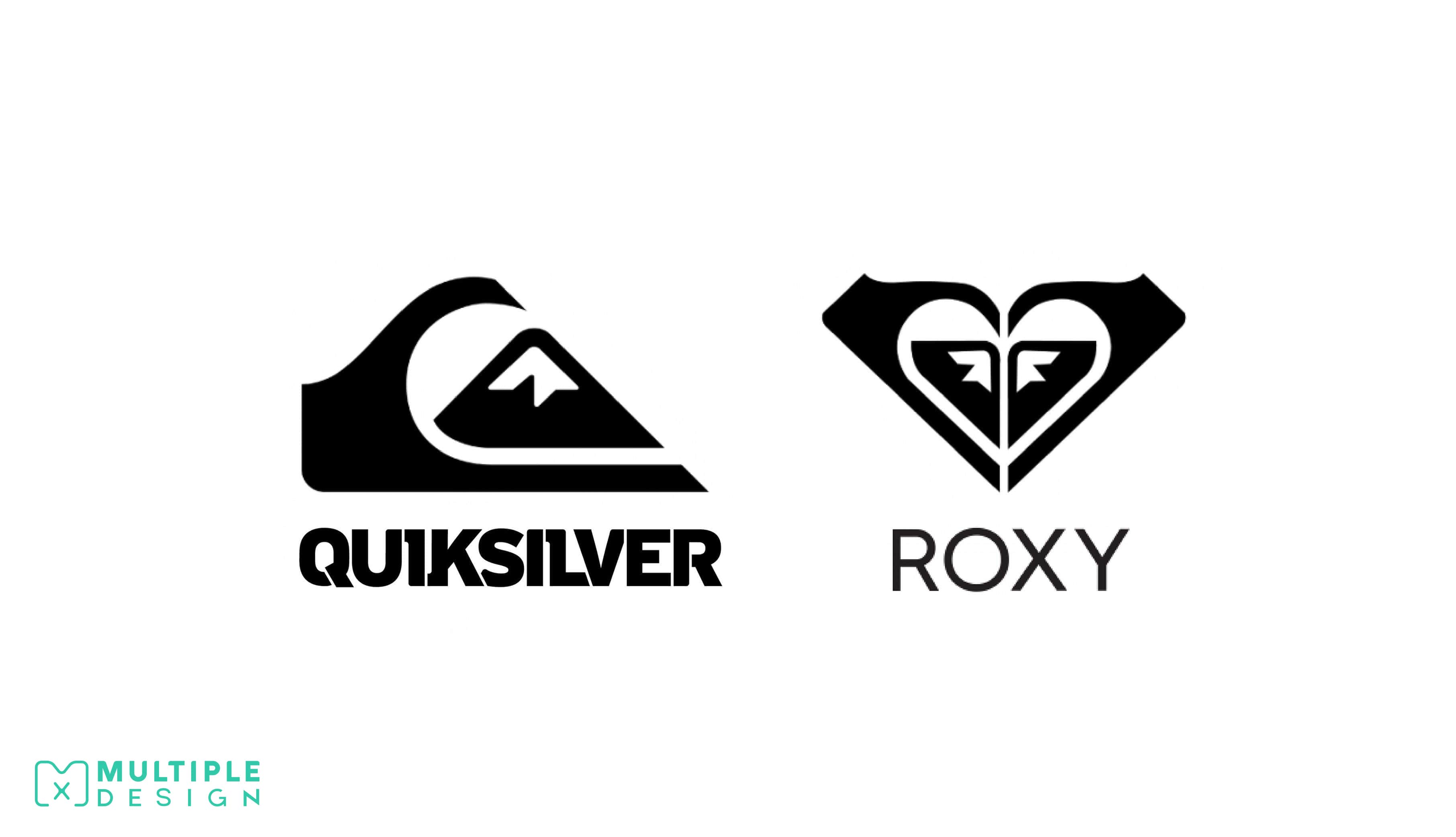 roxy logo quiksilver heart