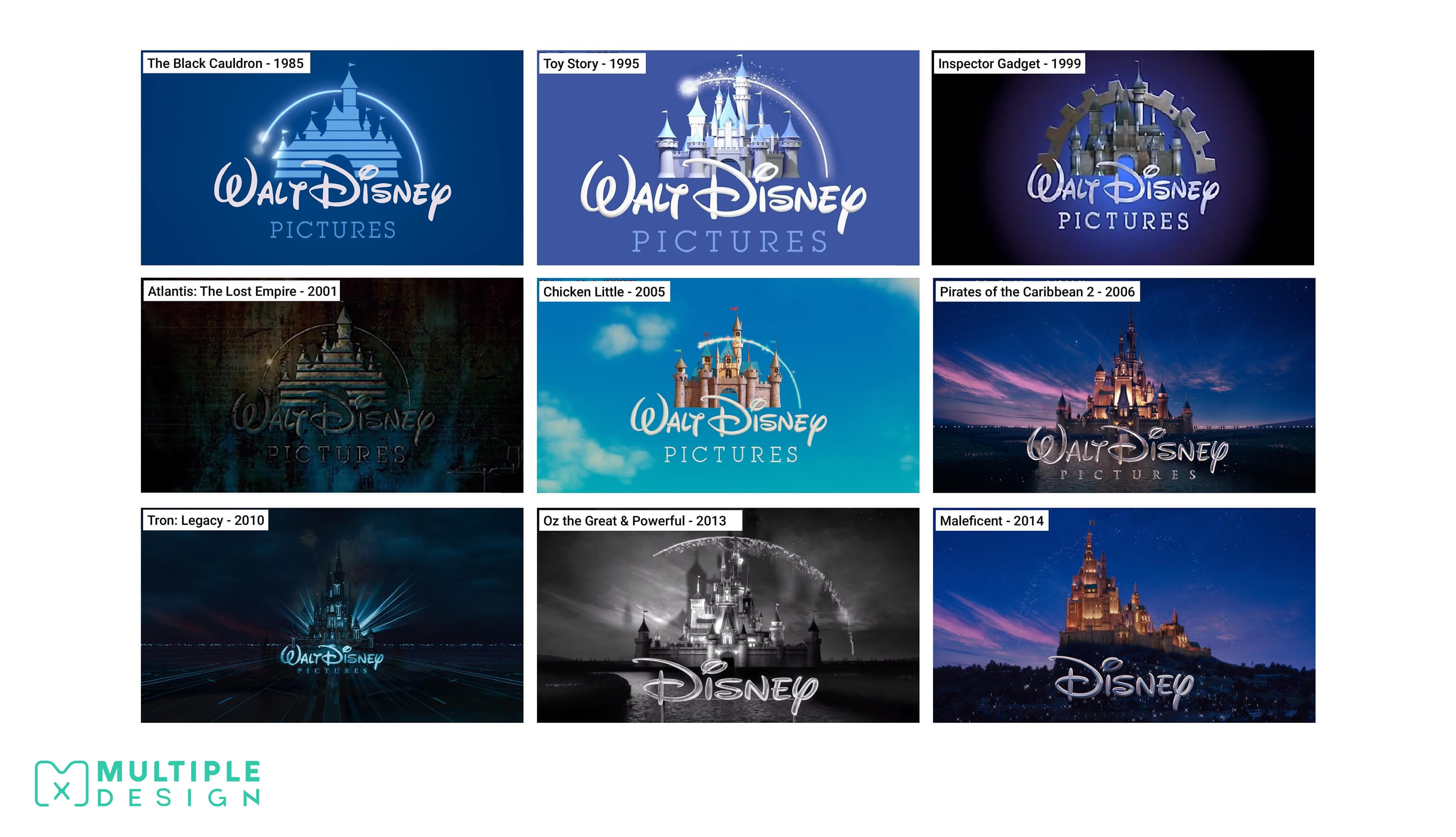 Disney Logo variants
