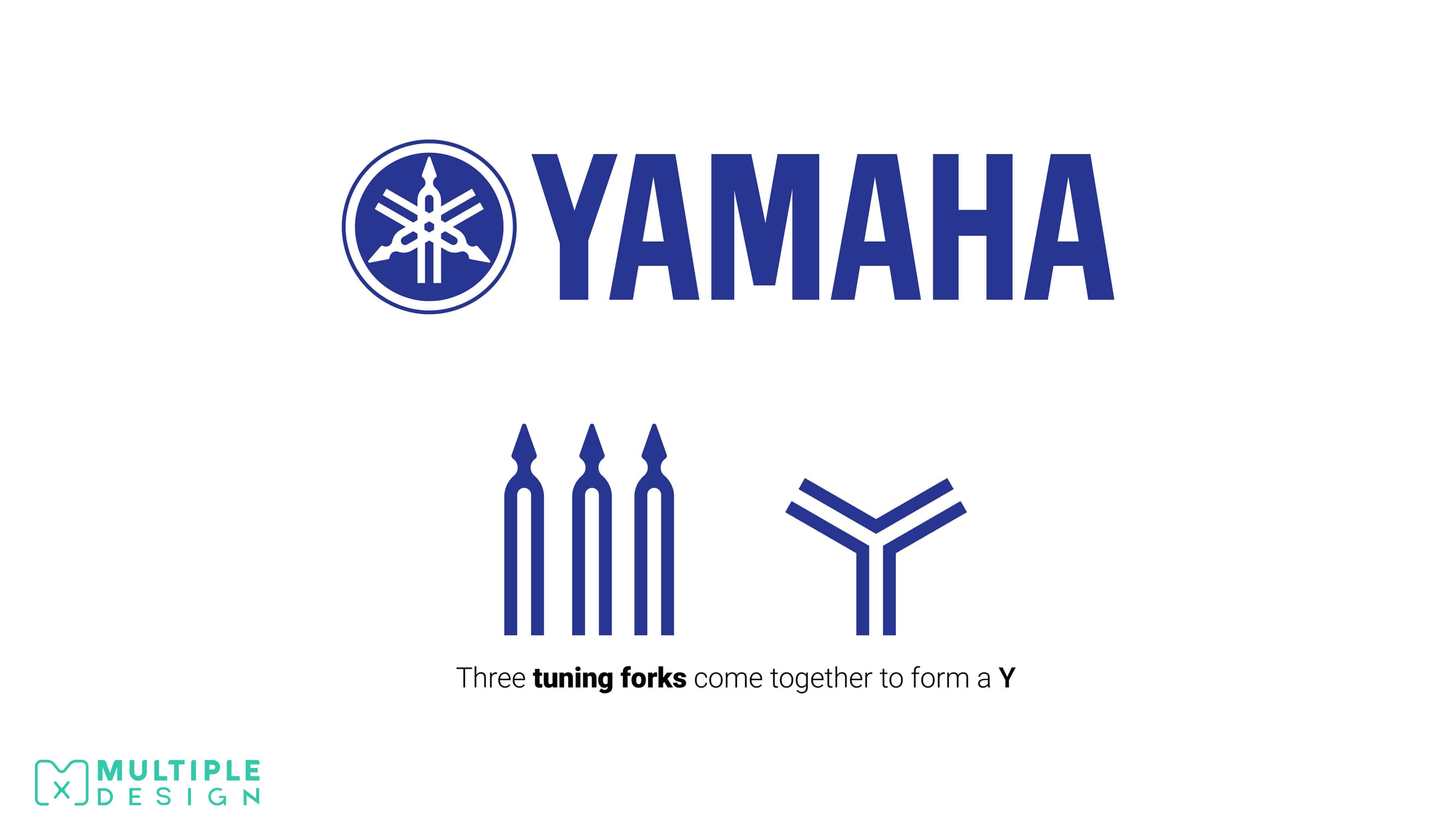 Yamama logo, tuning forks, y