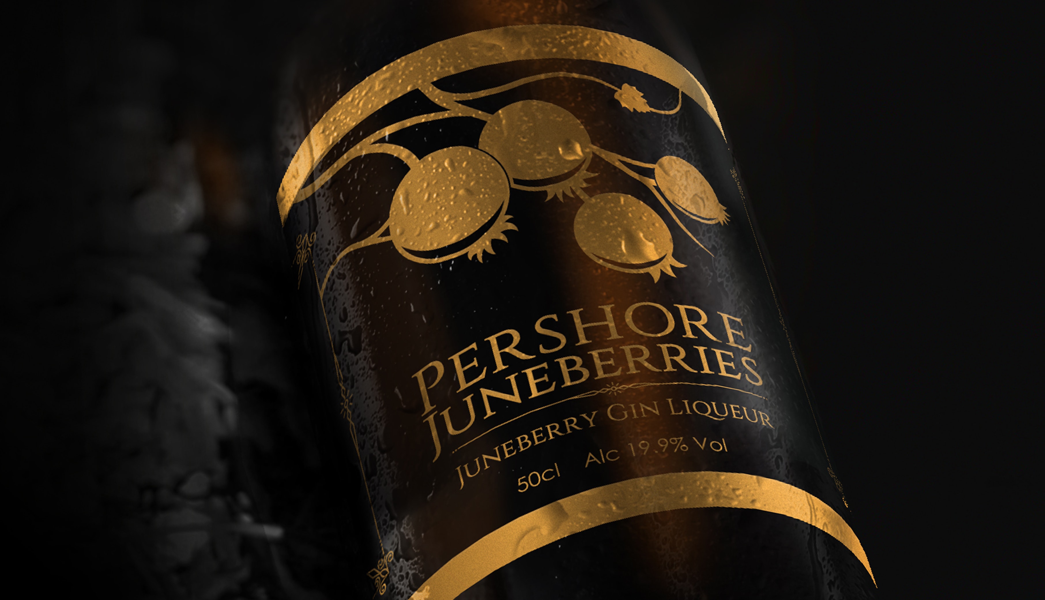 Pershore Juneberries - Gin Packaging