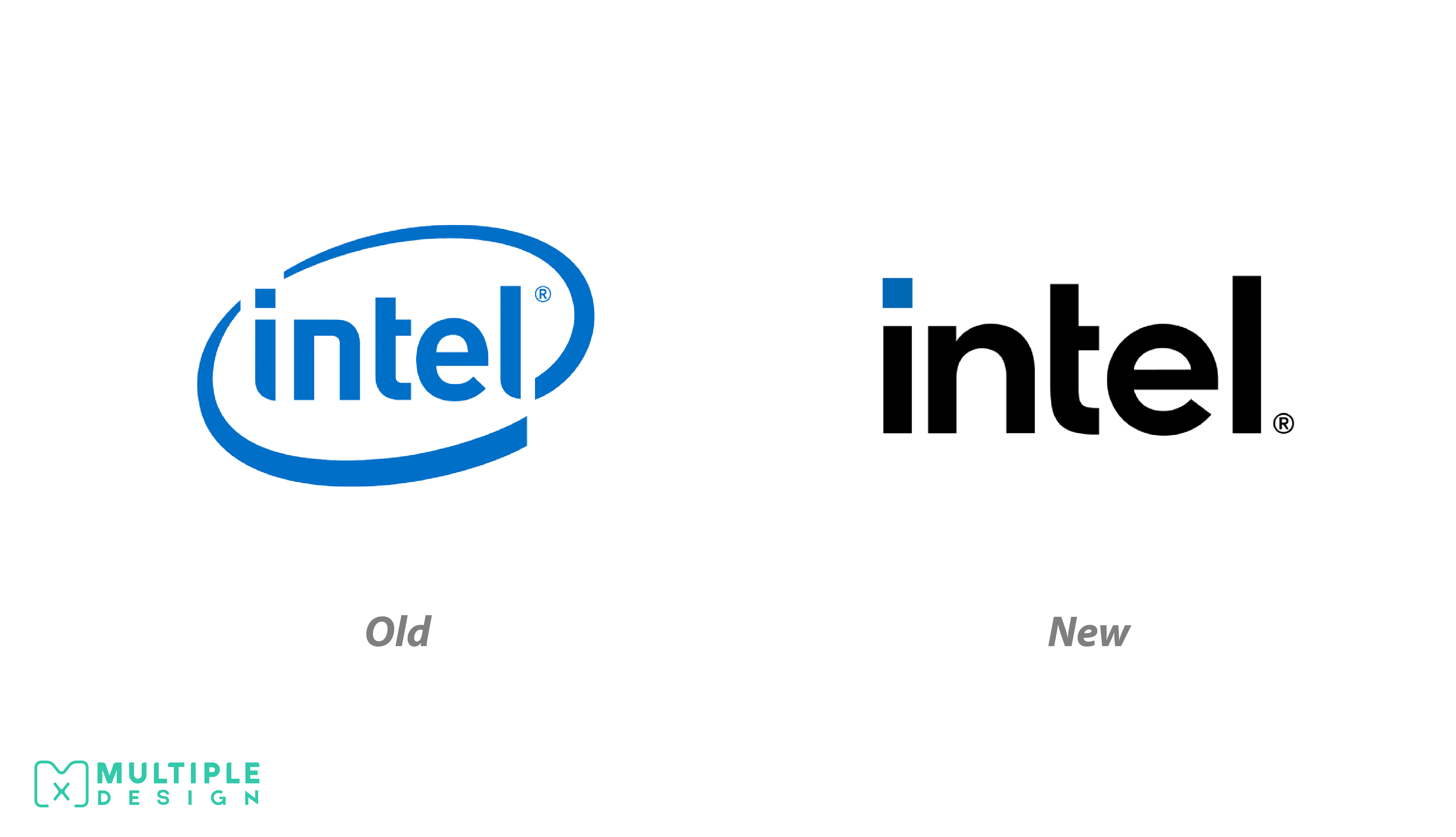 Intel Logo Rebrand New