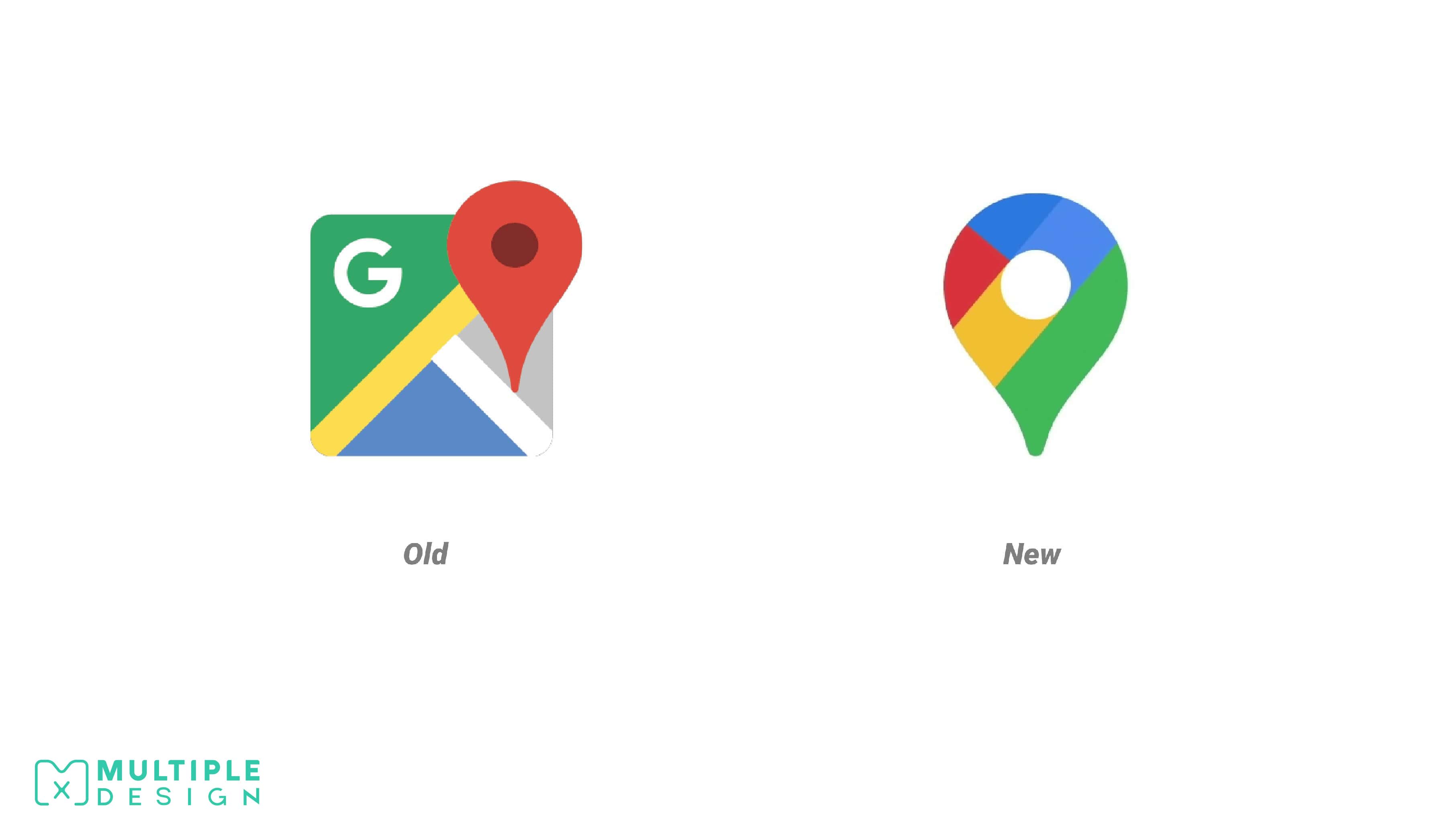 Google Maps Logo Rebrand New