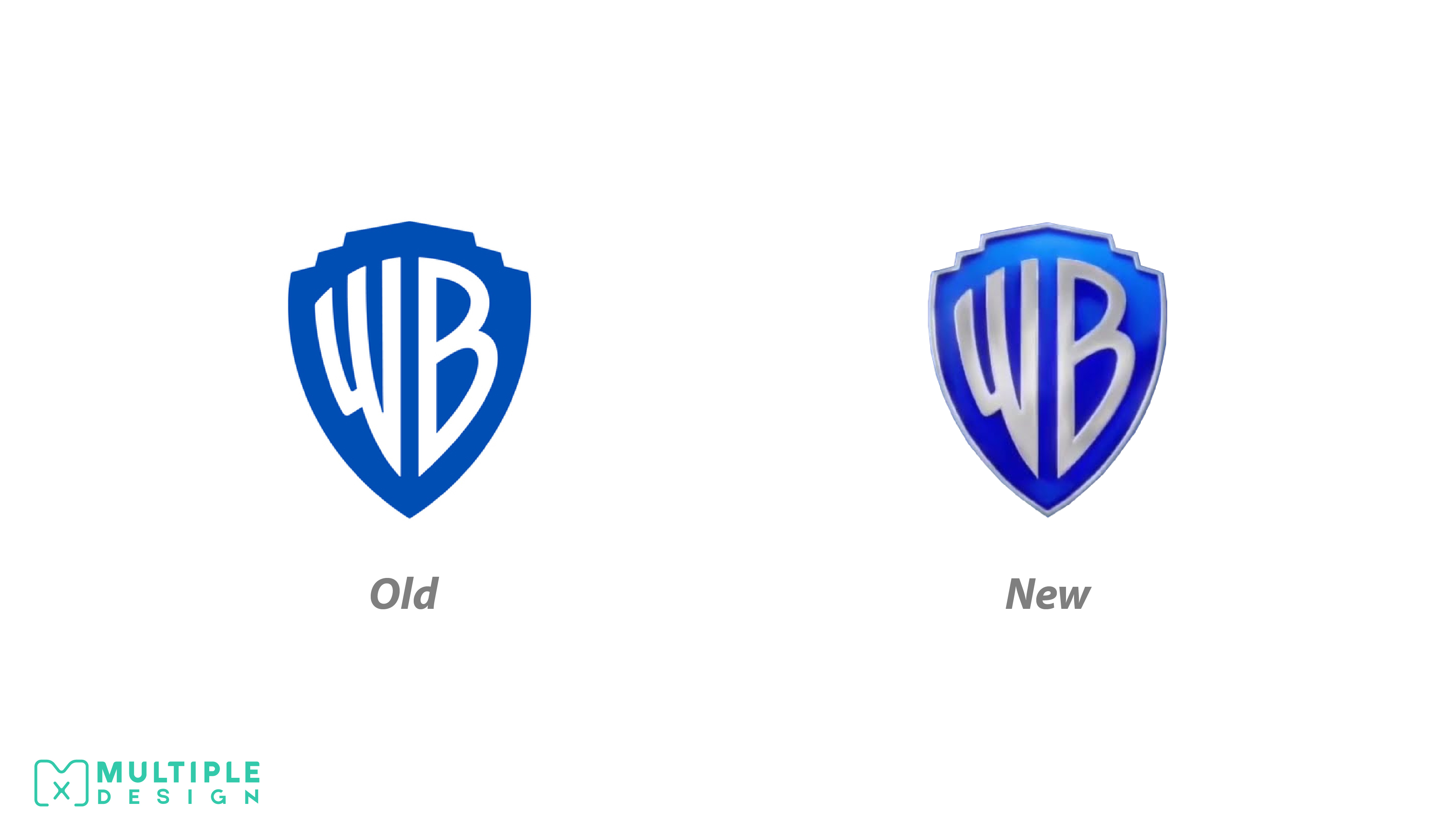 Warner Brothers Logo Rebrand New