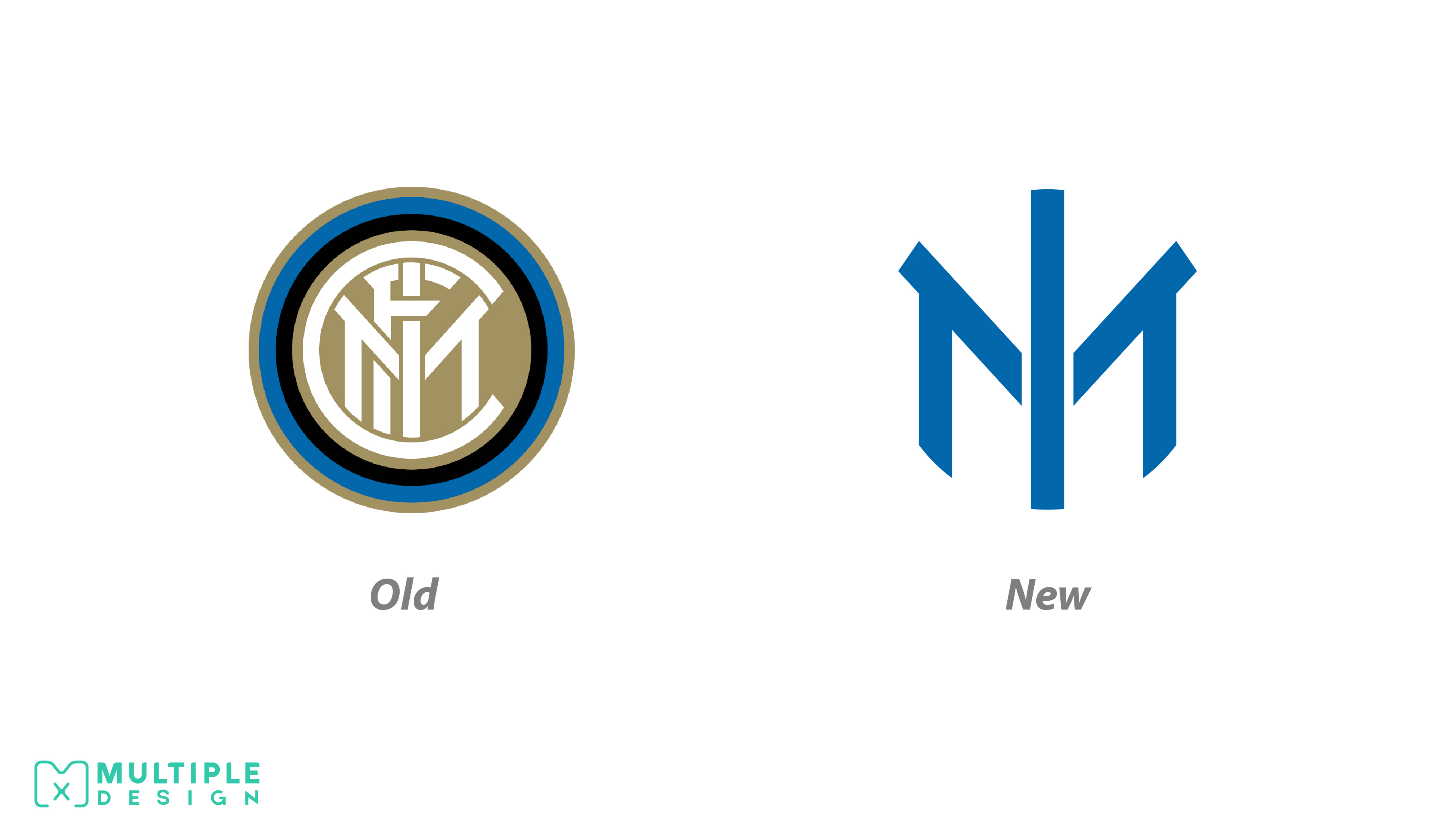 Inter Milan Logo Rebrand New