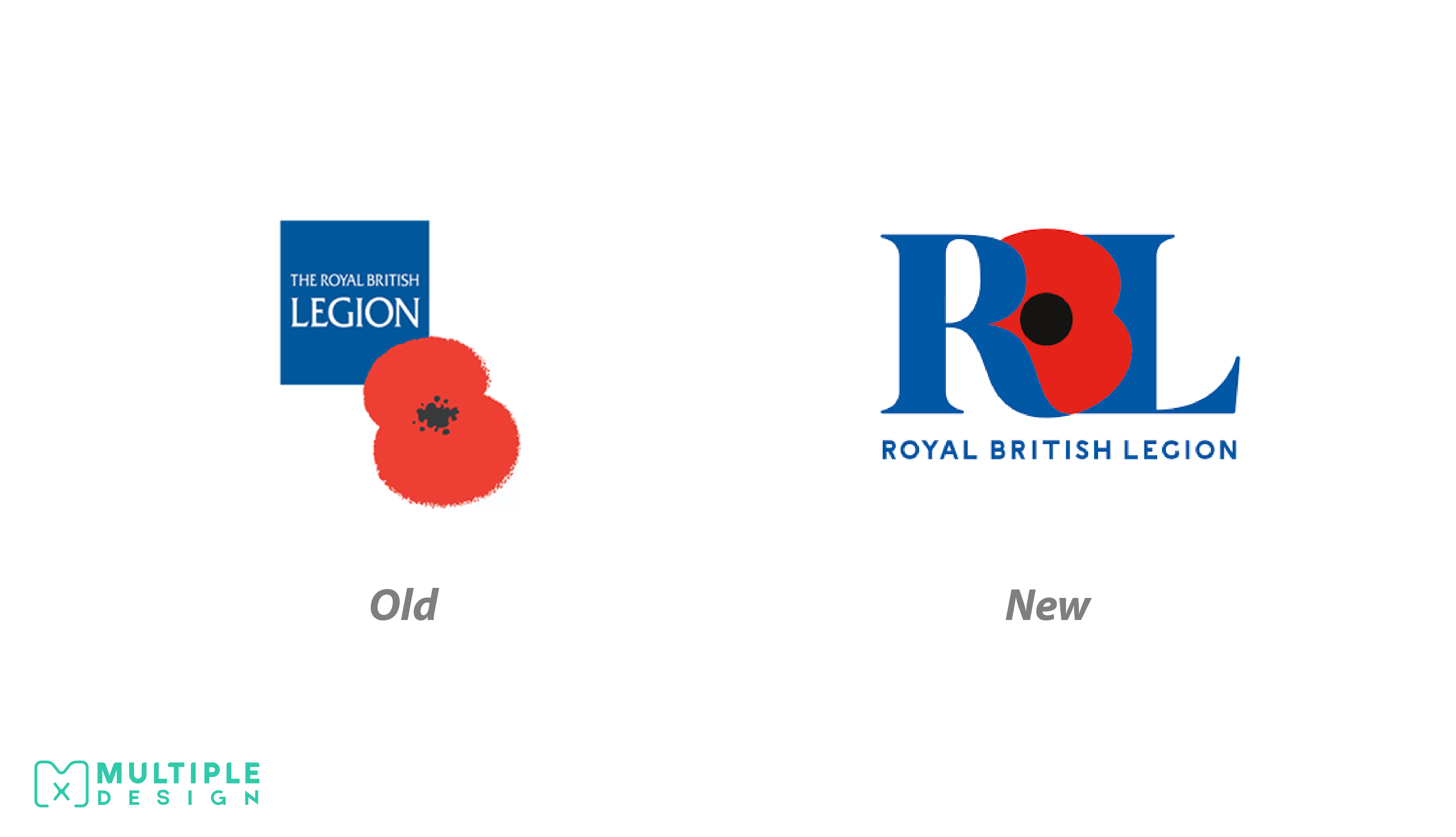 The Royal British Legion Logo Rebrand New