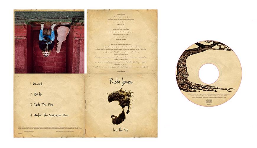 Richi Jones - Album Art and CD